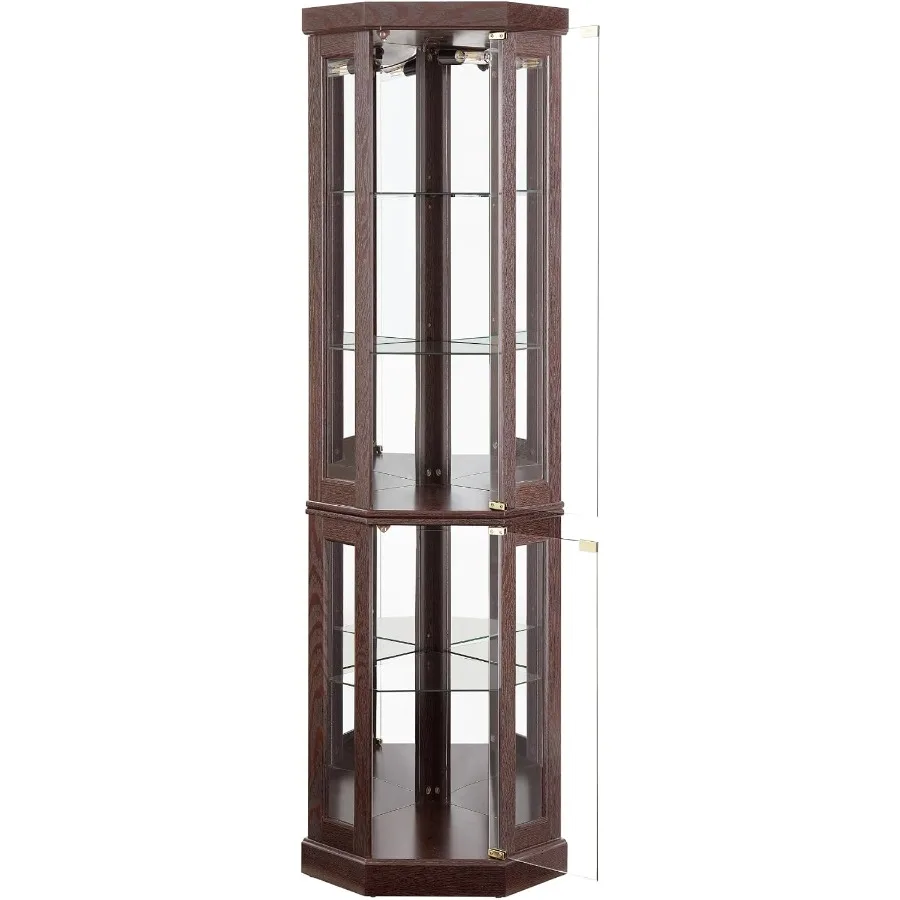 Lighting - Meuble d’angle avec éclairage intégré pour