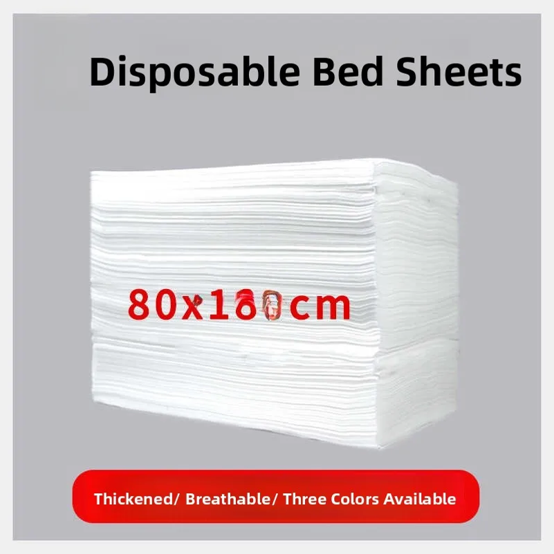 Waterproof Mattress Protector Breathable - 100 pièces de draps jetables épais