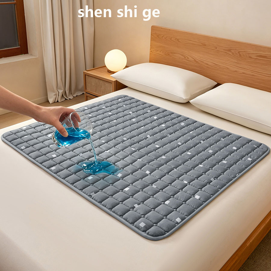 Waterproof Mattress Protector Breathable - Protège-matelas matelassé imperméable, antibactérien, respirant et