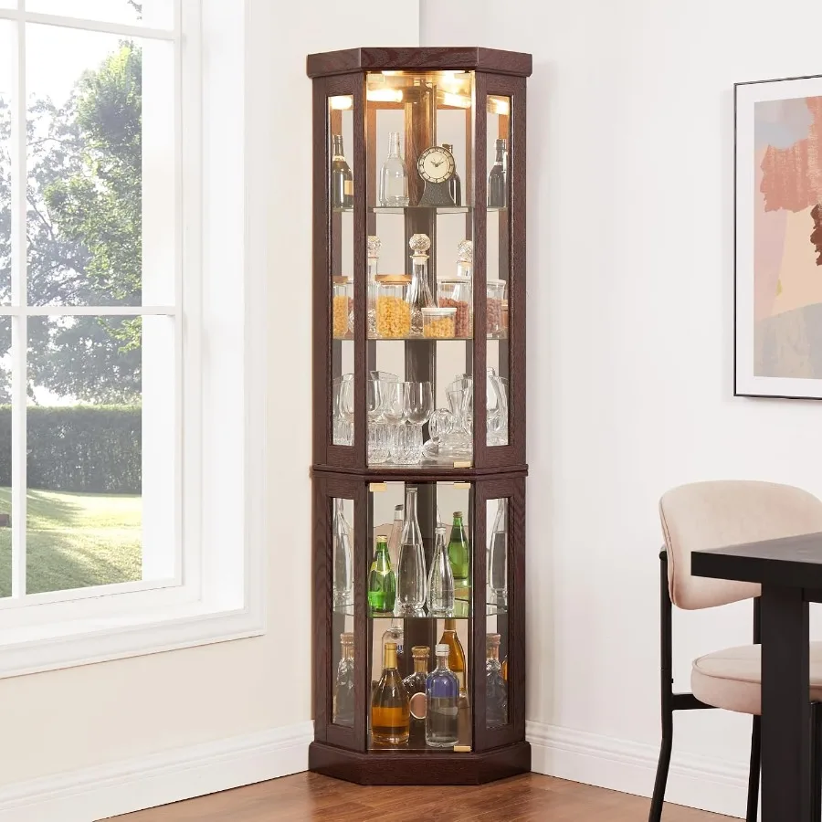 Meuble d’angle avec éclairage  - Lighting avis et prix