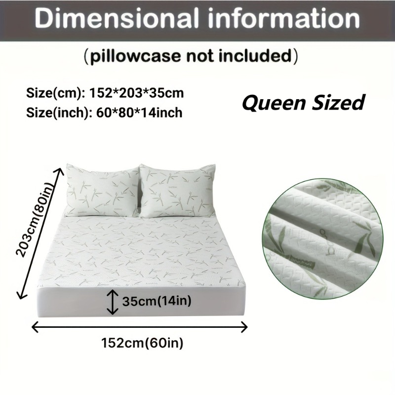MEICARE Protecteur de matelas  - Waterproof Mattress Protector Breathable avis et prix