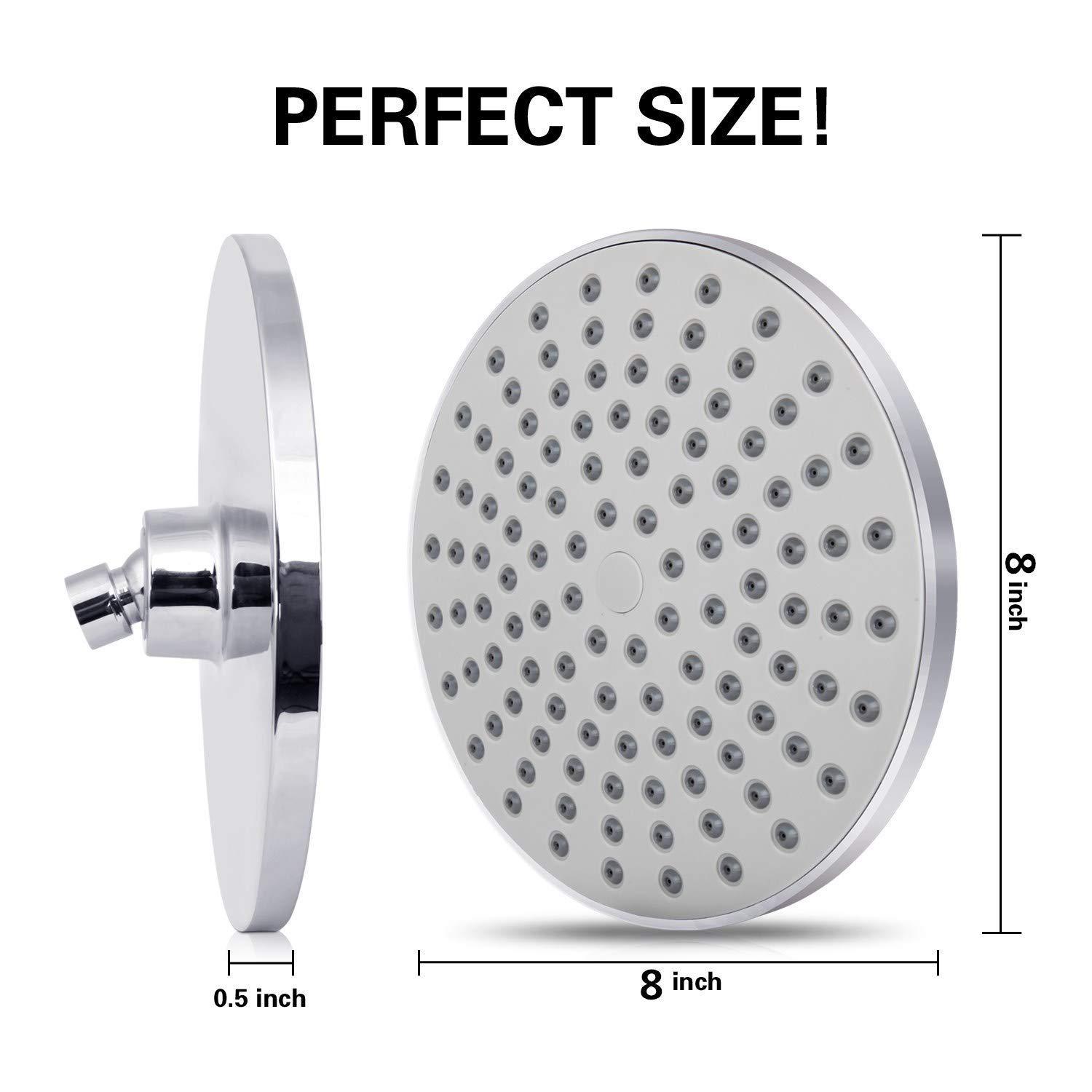 Pommeau de douche pluie grand  - High Pressure Shower Head Handheld avis et prix