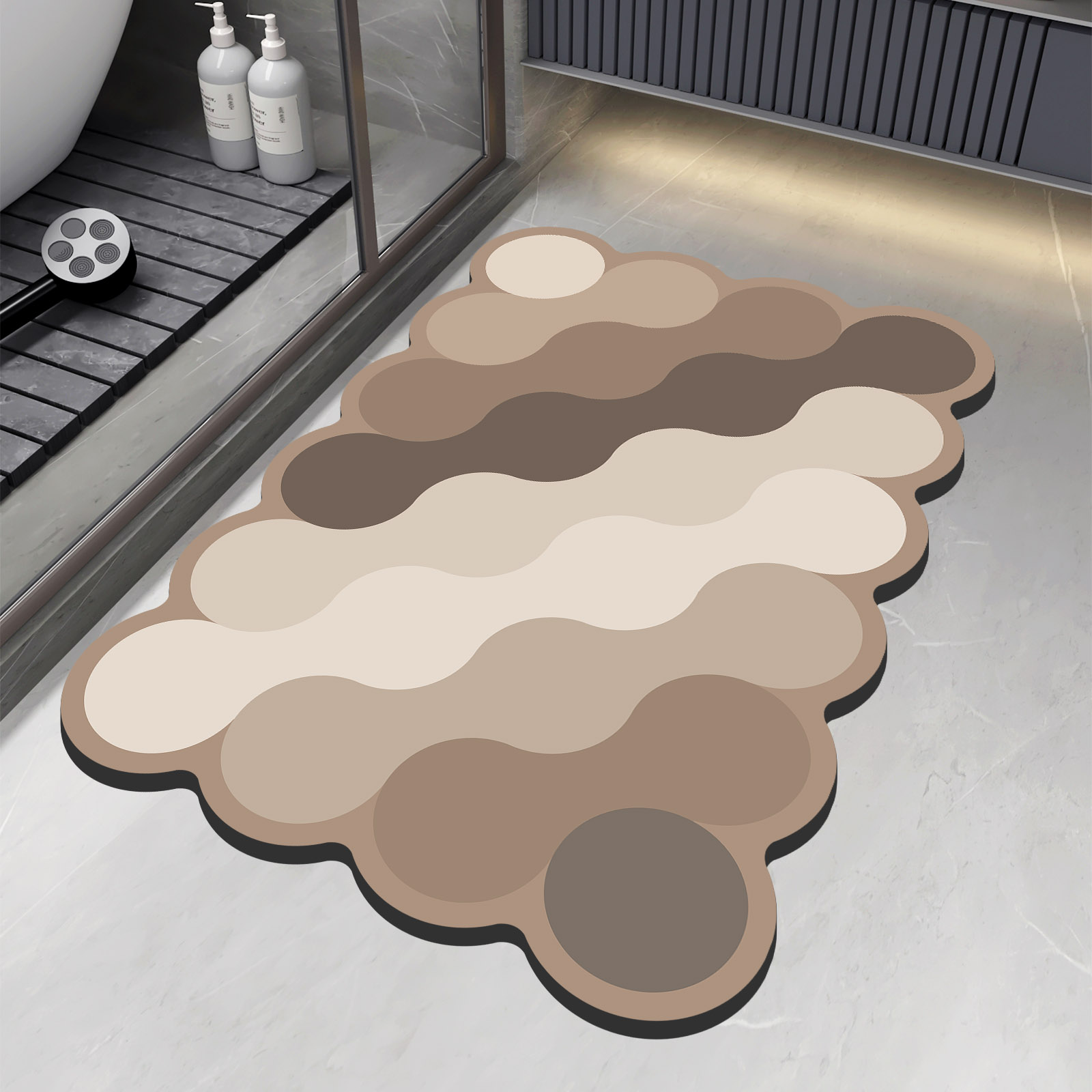 Tapis de bain de douche en Dia - Quick Dry Diatomite Bath Mat avis et prix