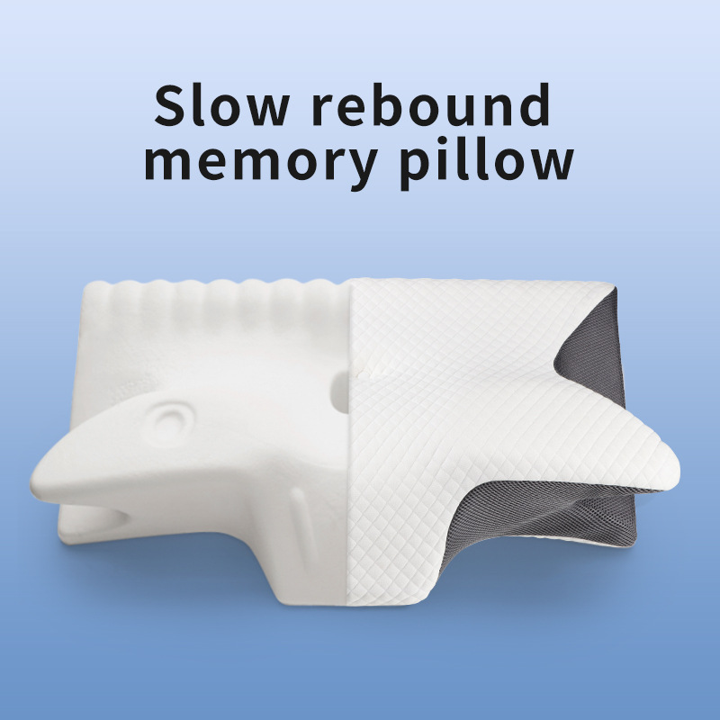Oreiller cervical ergonomique  - Memory Foam Orthopedic Pillow Neck Pain avis et prix